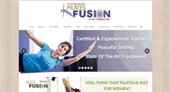 Desktop Screenshot of pilatesfusion.ca